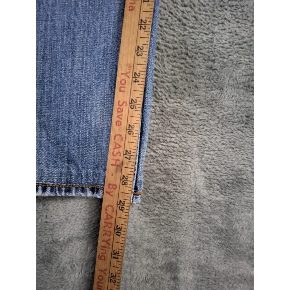 Mens Carbon 2 Colbalt Blue Denim Straight Leg Jeans Size 34x30. Preppy....